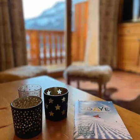 Appartement Cosy A Praloup, 43m2, Vue Magnifique Uvernet-Fours