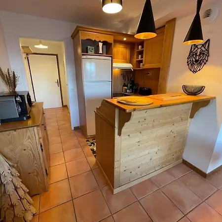 Cosy A Praloup, 43m2, Vue Magnifique Appartement Uvernet-Fours