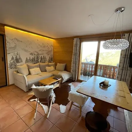 Cosy A Praloup, 43m2, Vue Magnifique Appartement Uvernet-Fours