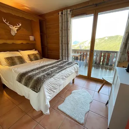 Appartement Cosy A Praloup, 43m2, Vue Magnifique Uvernet-Fours